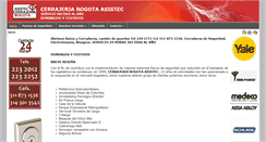 Desktop Screenshot of cerrajeria-bogota.com